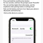Bluetooth Earphone Clip On Monaural Inear Motion Stereo Bone Conduction Gd28 Business Wireless Earphone Mini Monaural Tws