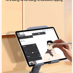 Elough 360° Rotation Portable Tablet Holder For iPad iPhone 15 Xiaomi Folding Lazy Desktop Live Mobile Phone Stand Mount Bracket