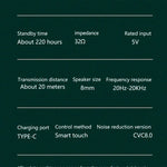 Wireless Noise Reduction HQ High Quality TWS Earphone M25 In-ear Type-C LED Display Recharge Earphone Headphone