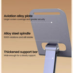 Elough 360° Rotation Portable Tablet Holder For iPad iPhone 15 Xiaomi Folding Lazy Desktop Live Mobile Phone Stand Mount Bracket
