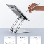 UGREEN Tablet Phone Stand Aluminum iPad Stand For iPad Pro iPhone Xiaomi Tablet Support Laptop Stand Phone Holder Tablet Stand